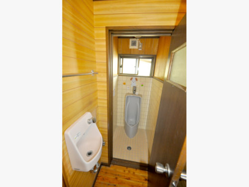 ▲男性用お手洗い