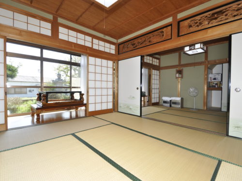 ▲和室8畳南西側