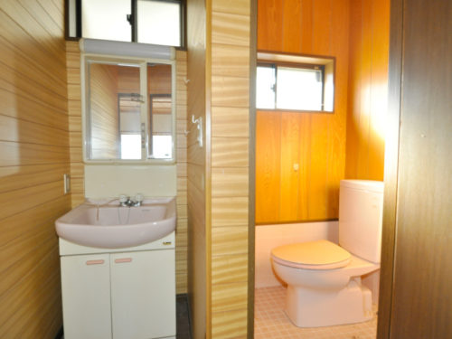 ▲洗面・トイレ