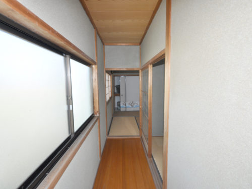▲2階廊下
