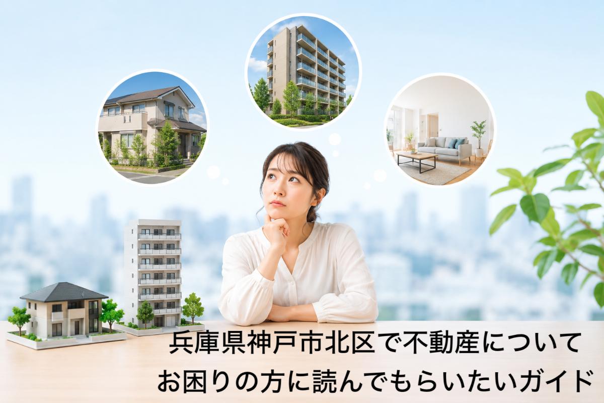 兵庫県神戸市北区で不動産についてお困りの方に読んでもらいたいガイド