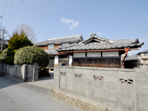 ▲前面道路から