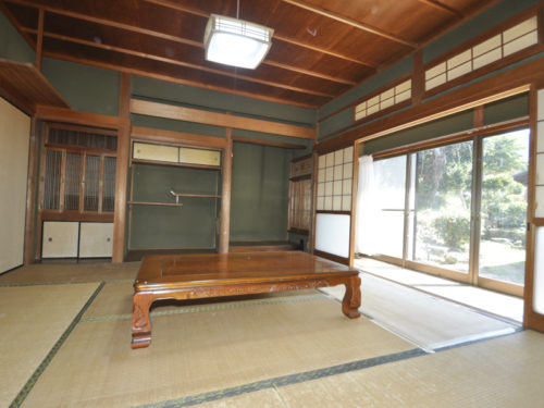 ▲床の間和室8畳