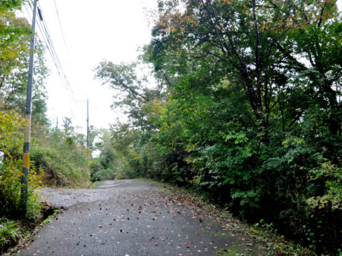▲前面道路 ▲前面道路