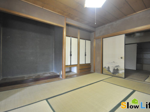▲床の間和室6畳