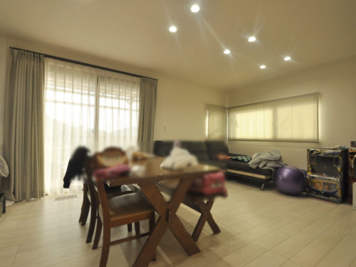 ▲リビング19畳②