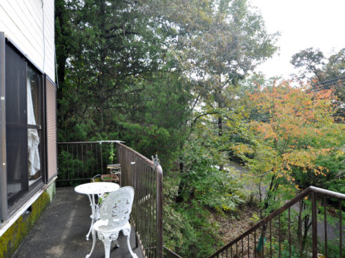 ▲バルコニー ▲バルコニー